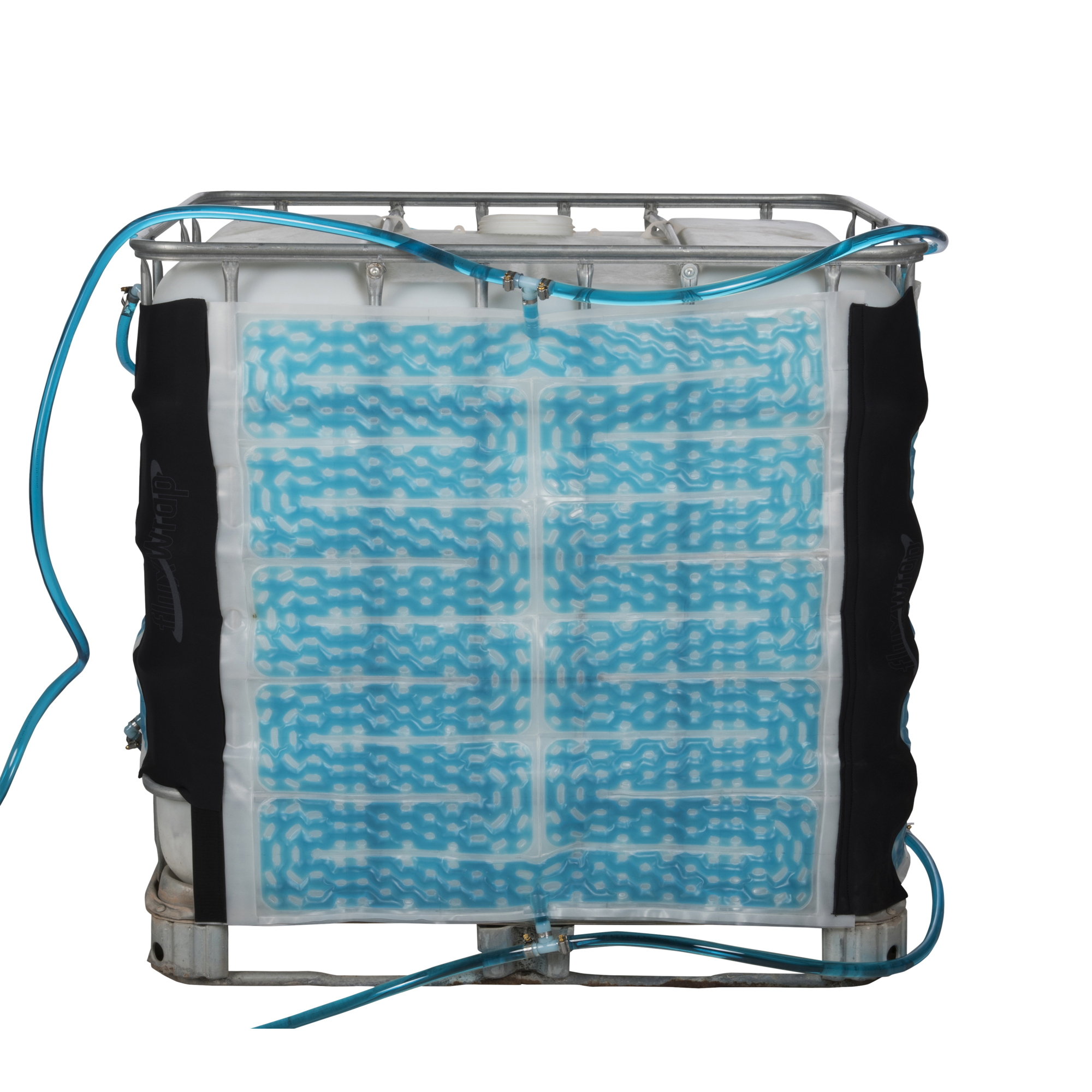 275 Gallon IBC Tote Fluxwrap Cooling Jacket, Model# FLUX275